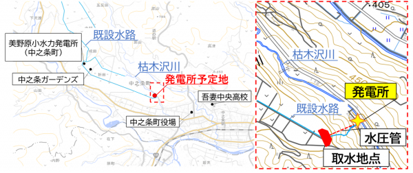発電所予定地の画像
