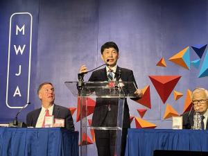 スピーチの写真