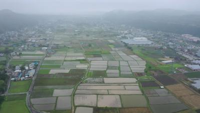 地区西側からの風景の写真