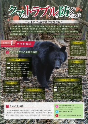 クマとのトラブルを防ぐためにの表紙画像