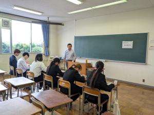 登坂園芸の説明会の様子の画像