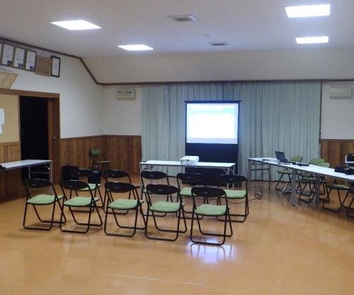 説明会場の画像