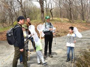 里山歩きの様子