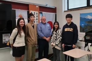 Wabash市長との写真