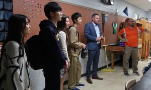 学校ツアーの写真