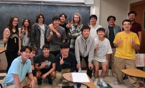 大学生達との全体写真