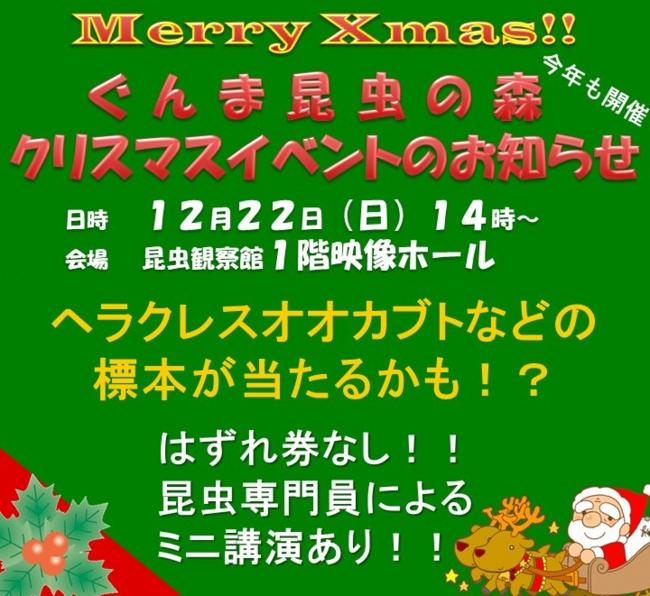 クリスマスイベントチラシ