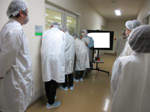 包装ラインの写真