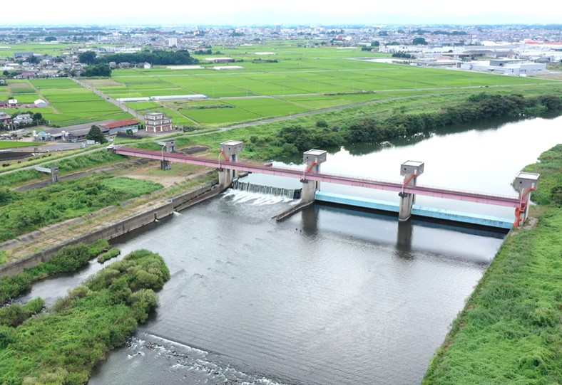 邑楽頭首工の写真