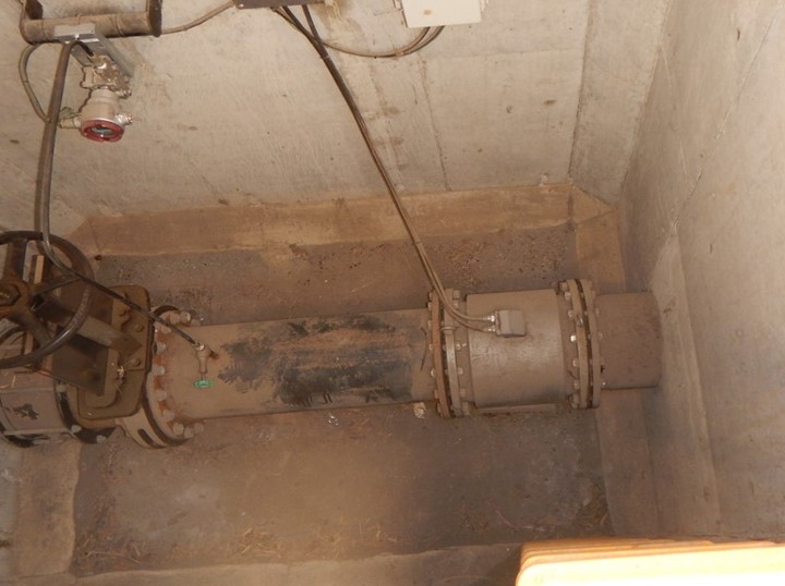 水管理制御施設更新工事着手前の画像