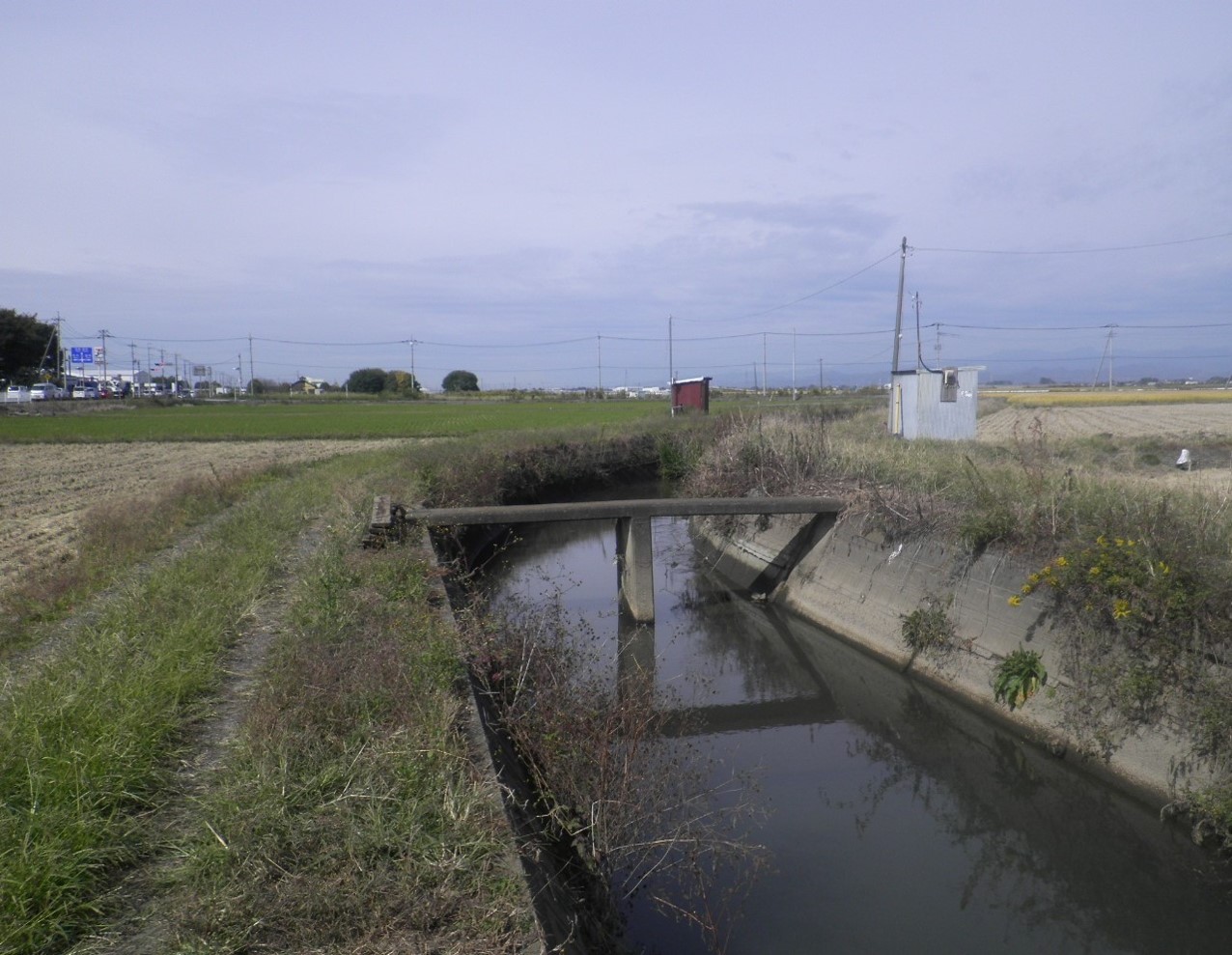 幹線水路・取水施設工事着手前の画像2