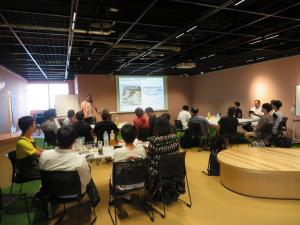 第1回勉強会セミナーの様子1写真