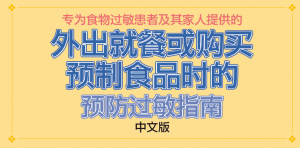外食・中食を利用するときのアレルギーガイド（簡体字版）画像
