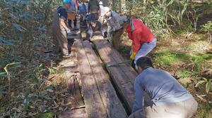 木道修繕の写真1