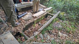 水場整備前の写真