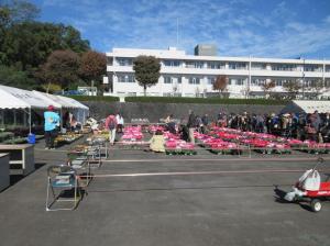 花き果樹コース開場直後の画像