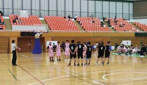 バスケット部 試合開始！の画像