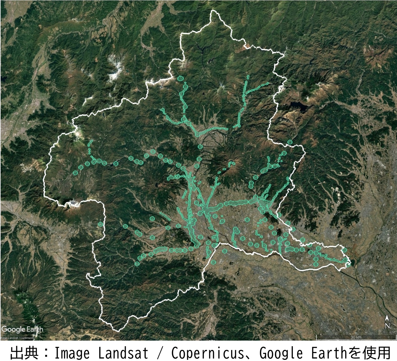 公共交通沿線地域