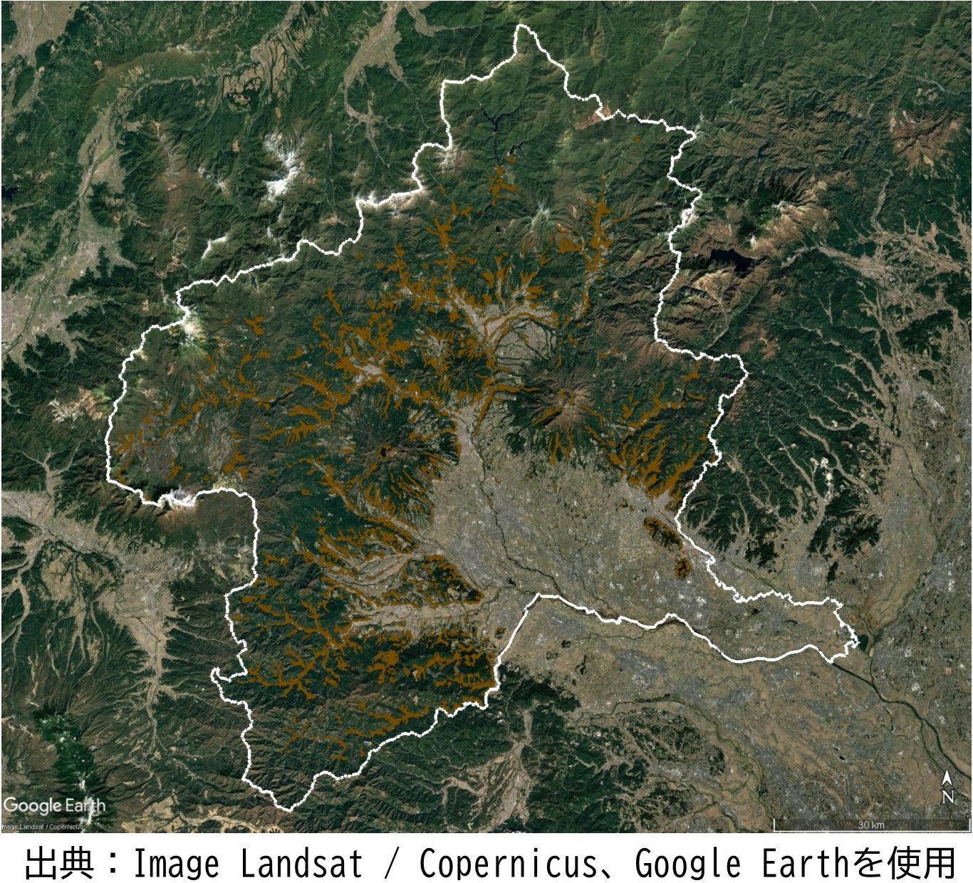 土砂災害警戒区域