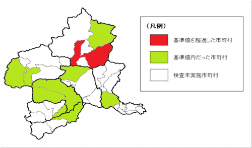 令和6年度イノシシの検査結果の画像