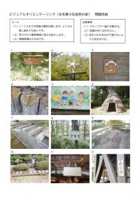 ビジュアルオリエンテーリング問題用紙の画像