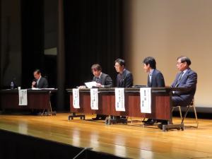 講演の様子1の写真