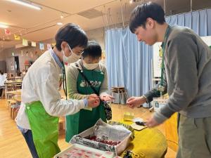 クラフト体験　打合せの様子