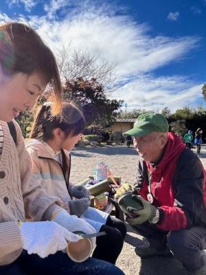 里山生活体験　竹ぽっくり作り