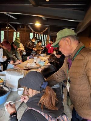 里山生活体験　真綿遊びその1