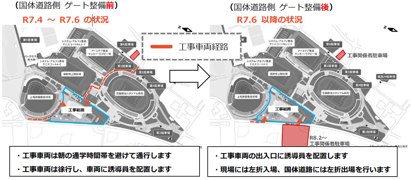 車両動線一覧の画像