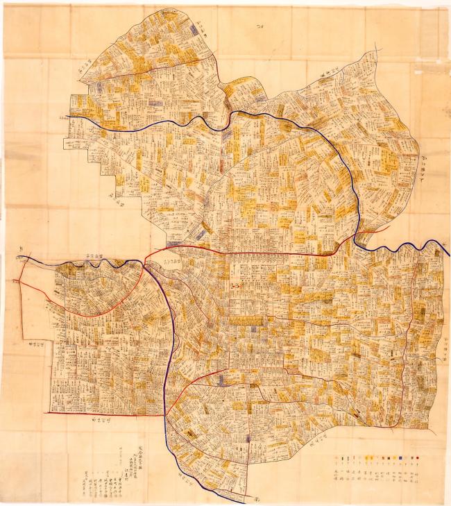 高崎市　江木村絵図