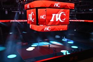 試合会場の写真