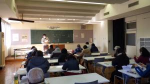 ブルーベリー栽培方法講義の様子写真