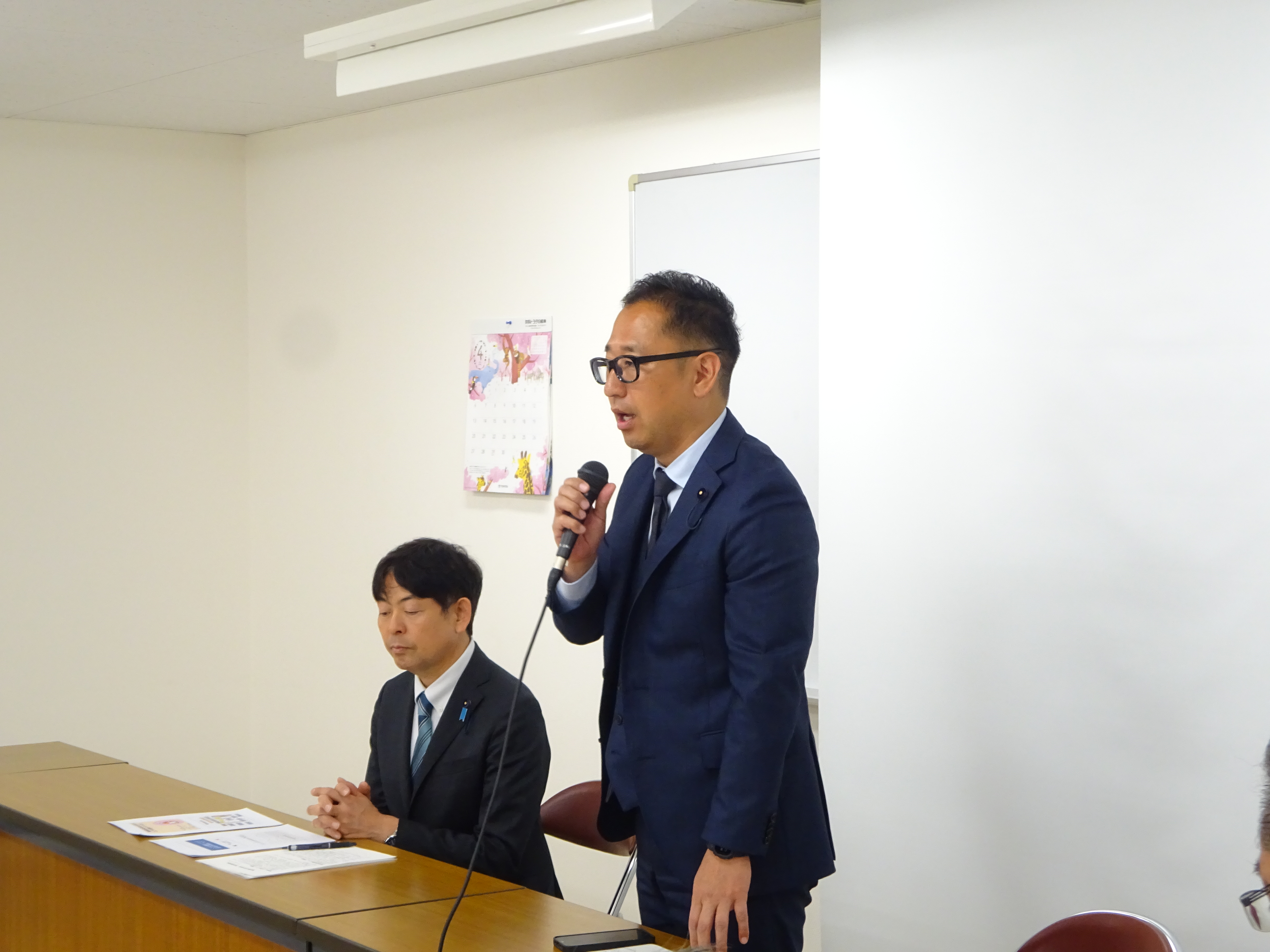 委員長あいさつの写真