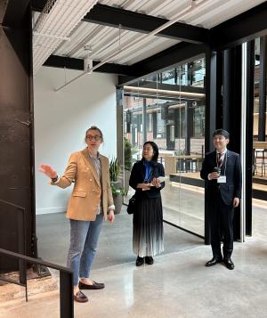 Catalyst視察の写真