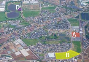 板倉NT業務用地航空写真