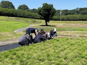 作業の様子１の写真