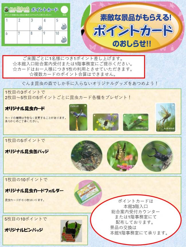 ポイントカードポスター