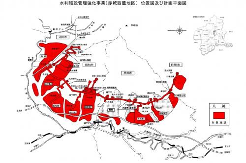 位置図及び計画平面図の画像
