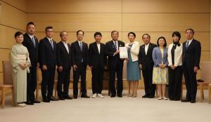 石破首相への要望の写真