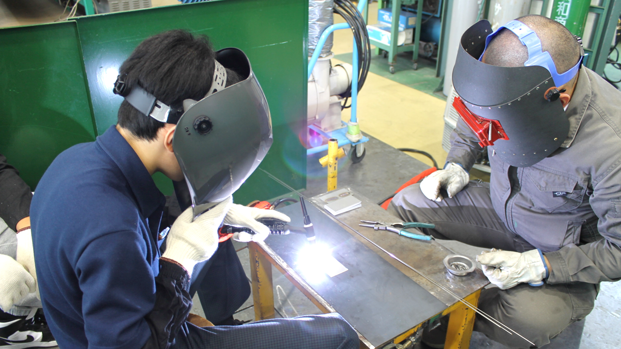 溶接作業