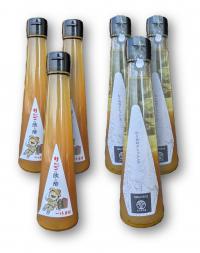 りんごの飲む酢とドレッシングの画像