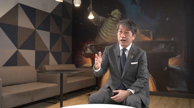 須藤社長インタビュー風景