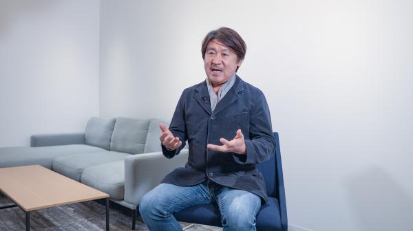 インタビュー風景