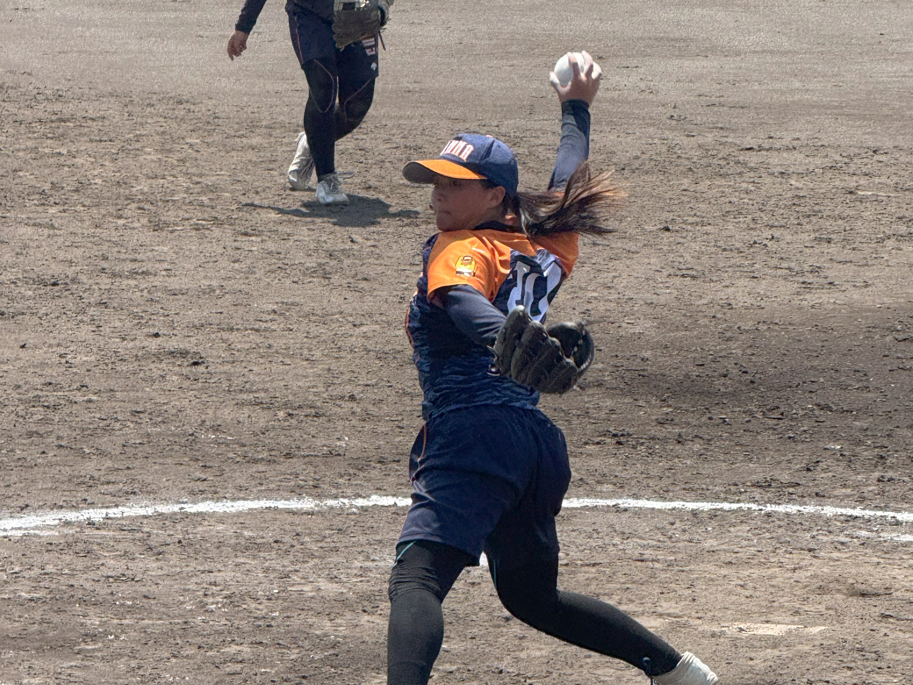 ソフトボールの大会時の写真