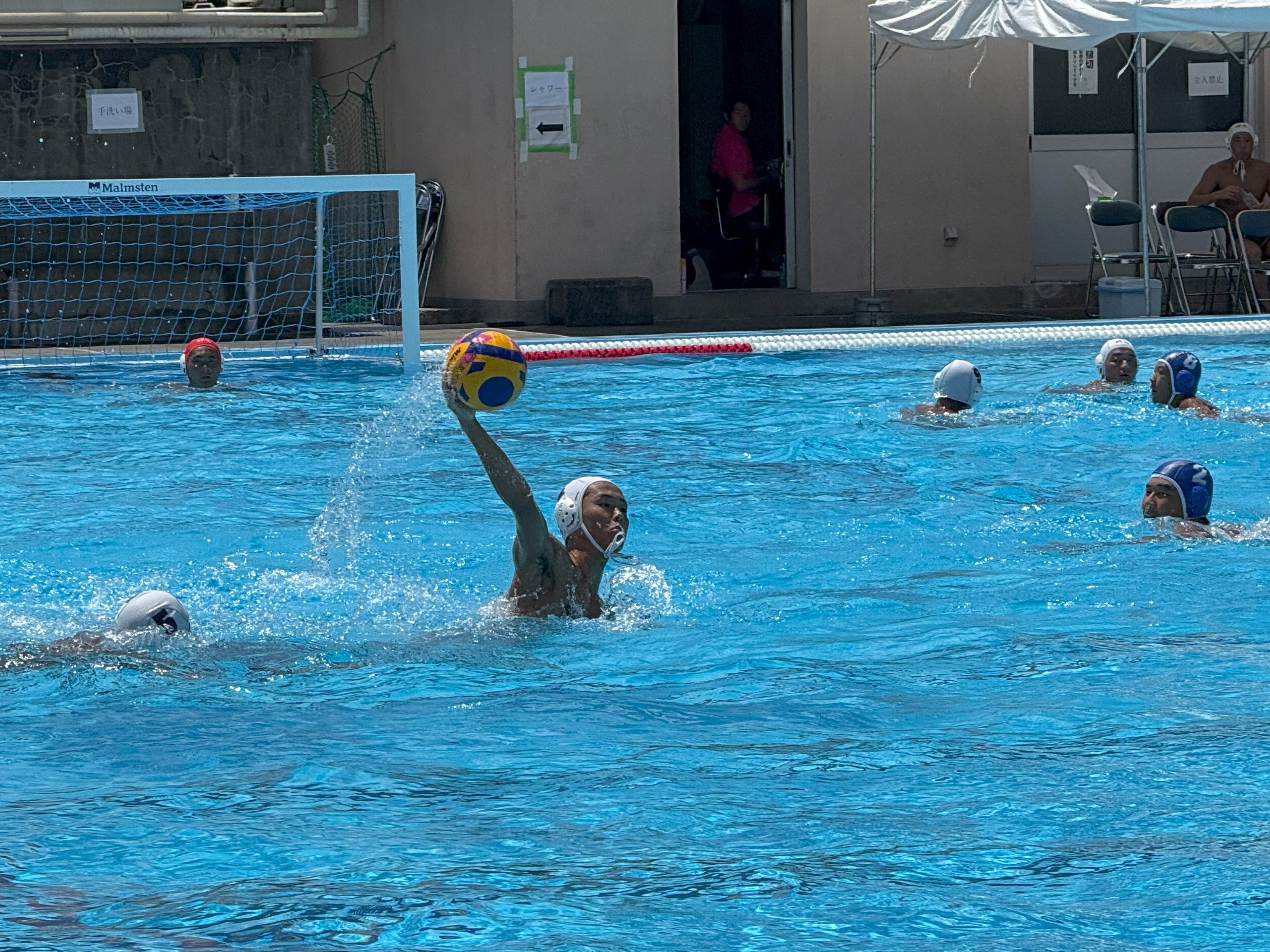 水球の競技時の写真