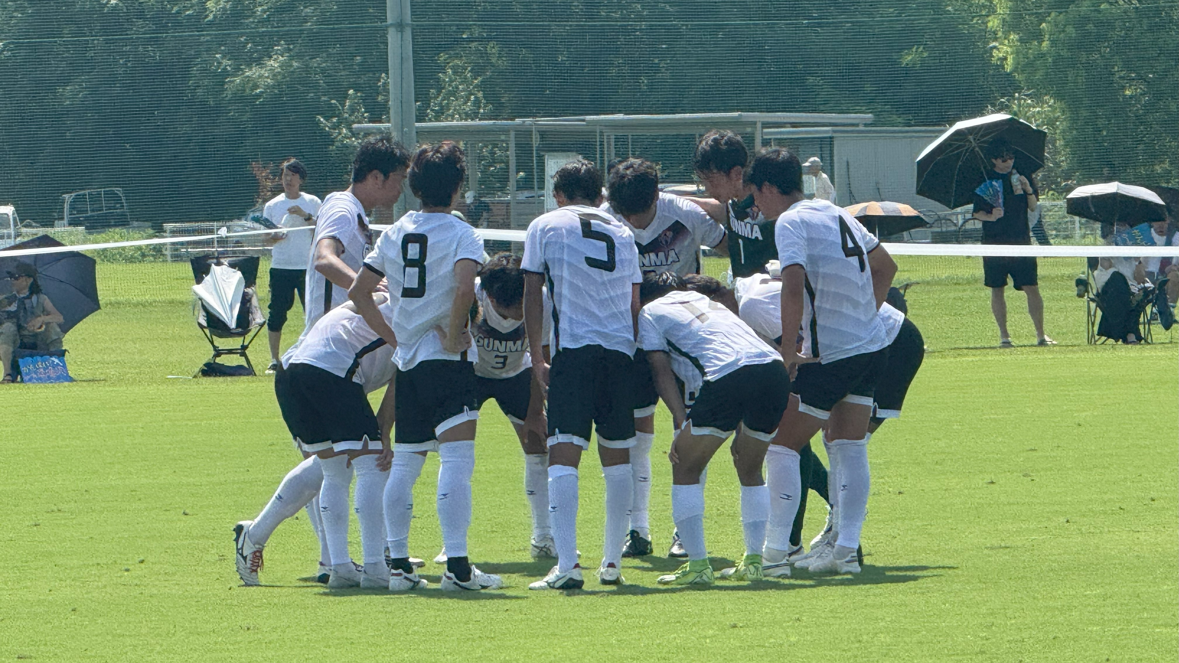 サッカーの競技時の写真