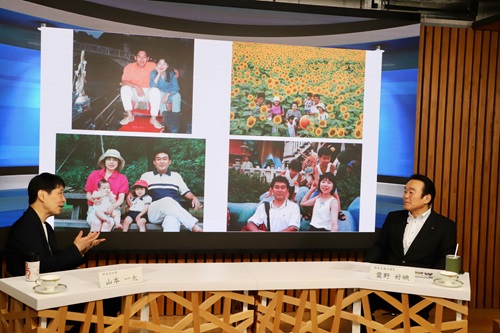 直滑降ストリーム収録風景