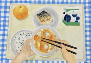 今日も感謝をこめて、「いただきます」画像