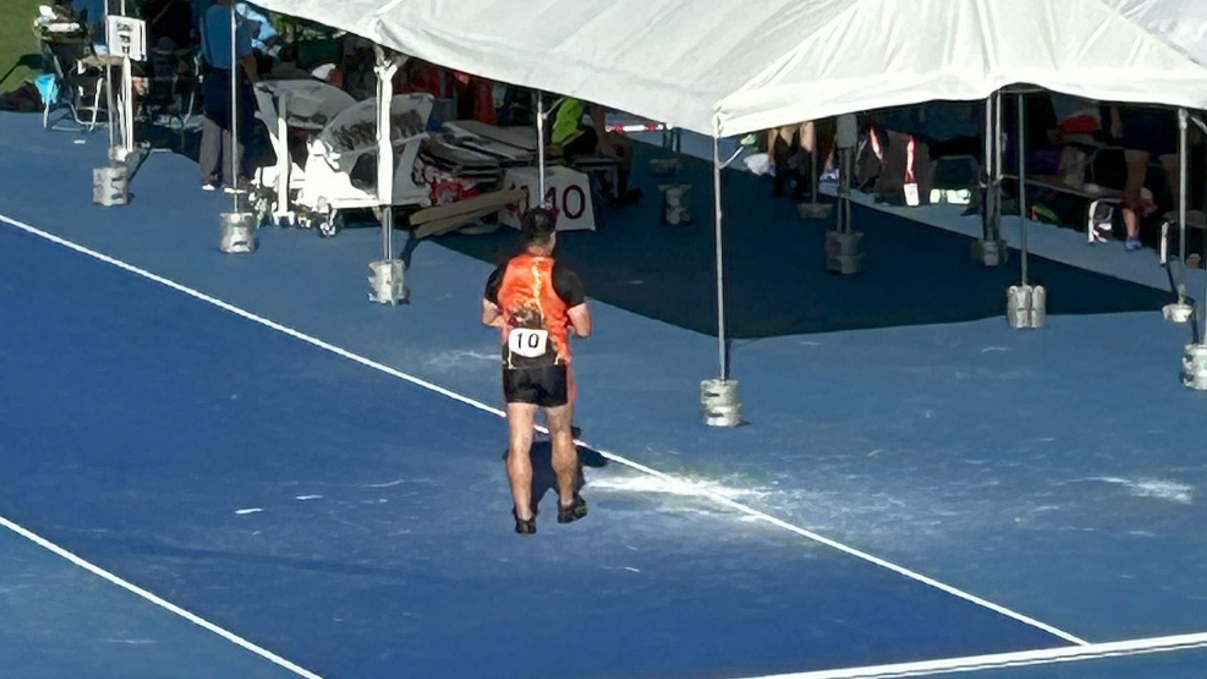 堤選手の競技時の写真